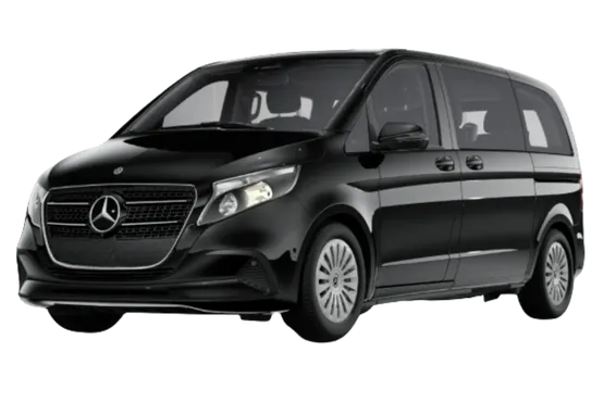 vehicule van mercedes noir